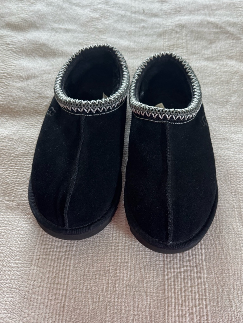 UGG Tasman suede Black Slip-On Suede clogs - Picture 2 of 8